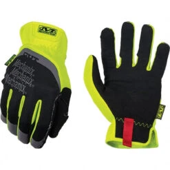 Mechanix Wear Size M, ANSI Cut Lvl A5, Synthetic Leather Cut & Puncture Resistant Gloves Elastic Cuff, Hi-Vis Yellow, Paired SFF-C91-009 - 39994934