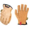 Mechanix Wear Size XL, ANSI Cut Lvl A9, Genuine Leather Cut & Puncture Resistant Gloves Elastic Cuff, Brown, Paired LD-C75-011 - 46725925
