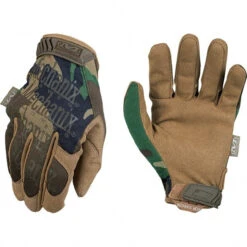 Mechanix Wear Size 2XL Work Gloves For Mechanics & Lifting, Uncoated, Hook & Loop Cuff, Full Fingered, Camouflage, Paired MG-77-012 - 47449723