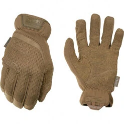 Mechanix Wear Size L Work Gloves For Mechanics & Lifting, Uncoated, Elastic Band Cuff, Full Fingered, Tan, Paired FFTAB-72-010 - 47449749