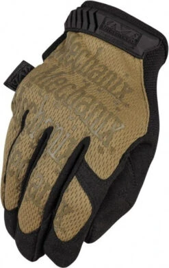 Mechanix Wear Size XL (11) Synthetic Blend General Protection Work Gloves For General Purpose, Uncoated, Hook & Loop Cuff, Full Fingered, Coyote, Paired MG-F72-011 - 50808492