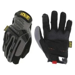 Mechanix Wear Mechanics Gloves: 2XL ( 12 ), Mechanics Glove, Full Finger, Synthetic Leather, 1 PR