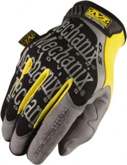 Mechanix Wear Size 2XS (6) Synthetic Leather General Protection Work Gloves For General Purpose, Uncoated, Hook & Loop Cuff, Full Fingered, Black/White, Paired MG-05-006 - 62079967