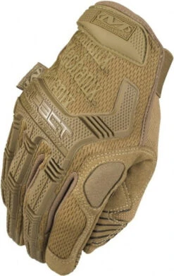 Mechanix Wear Size M Military Work Gloves For Mechanics & Lifting, Uncoated, Hook & Loop Cuff, Coyote, Paired MP-F72-009 - 69595726