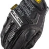 Mechanix Wear Size S Synthetic Leather/TPR Anti-Vibration/Impact Protection Work Gloves For Mechanics & Lifting, Uncoated, Hook & Loop Cuff, Full Fingered, Black/Gray, Paired MPT-58-008 - 70708680
