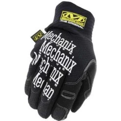 Mechanix Wear Mechanics Gloves: M ( 9 ), Cut And Sewn Glove, Full Finger, Synthetic Leather, 1 PR