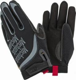 Mechanix Wear Size L (10) Lycra/Synthetic Leather General Protection Work Gloves For General Purpose, Uncoated, Hook & Loop Cuff, Full Fingered, Black, Paired H15-05-010 - 83795187
