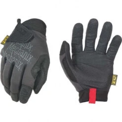 Mechanix Wear Size L (10) Armortex & TrekDry General Protection Work Gloves For General Purpose, Uncoated, Hook & Loop Cuff, Full Fingered, Black/Gray, Paired MSG-05-010 - 83794917