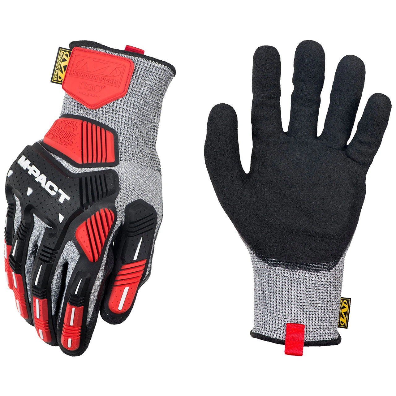 Mechanix Wear M-Pact® Knit CR5A5 Cut Resistant Impact Gloves, Large - KHD-CR-010