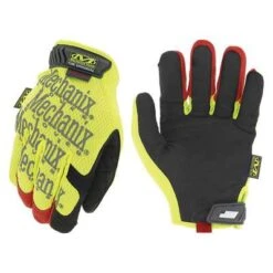 Mechanix Wear Mechanics Gloves: M ( 9 ), Mechanics Glove, Synthetic Leather, ANSI Cut Level A4, 1 PR