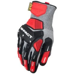 Mechanix Wear M-Pact Knit CR5A5 Gloves Gray/Black