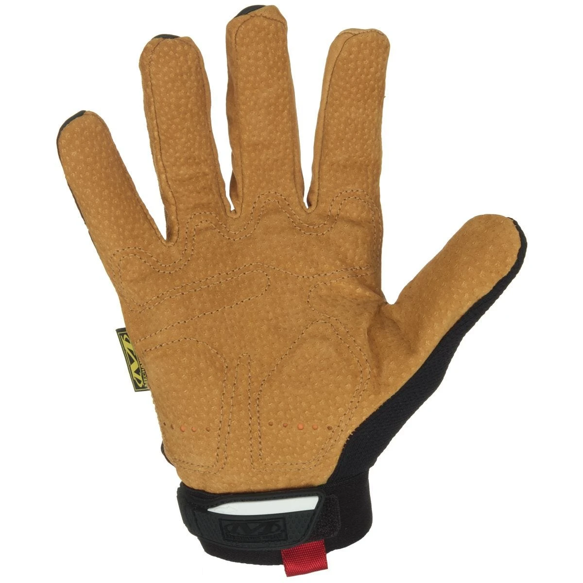 Mechanix Wear M-Pact Leather Gloves Brown - Image 2