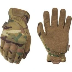 Mechanix Wear Tactical Glove, M, MultiCam Camouflage, Slip-On Cuff, 10" Length, Elastic Closure Type, 1 PR