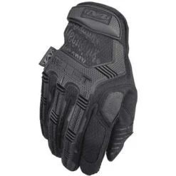 Mechanix Wear Tactical Glove, L, Black, Hook-and-Loop Cuff, 12" Length, Hook-and-Loop Closure Type, 1 PR