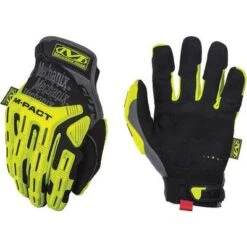 Mechanix Wear Mechanics Gloves: M ( 9 ), Mechanics Glove, Synthetic Leather, ANSI Cut Level A5, 1 PR