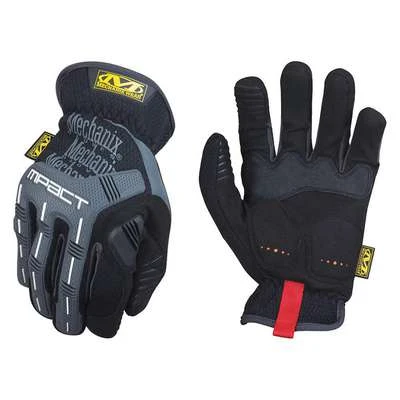 Mechanix Wear Mechanics Gloves: M ( 9 ), Mechanics Glove, Full Finger, Synthetic Leather, TPR, 1 PR