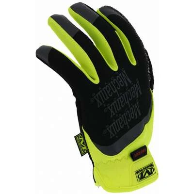 Mechanix Wear Cut Resistant Mechanics Gloves, Synthetic Leather Palm Material, High Visibility Yellow, S, PR 1 - Image 2