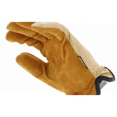 Mechanix Wear Leather Gloves: L ( 10 ), Drivers Glove, Leather Palm Leather Coverage, Standard, Tan, 1 PR - Image 3