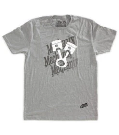 V8 T-Shirt Heathered Grey