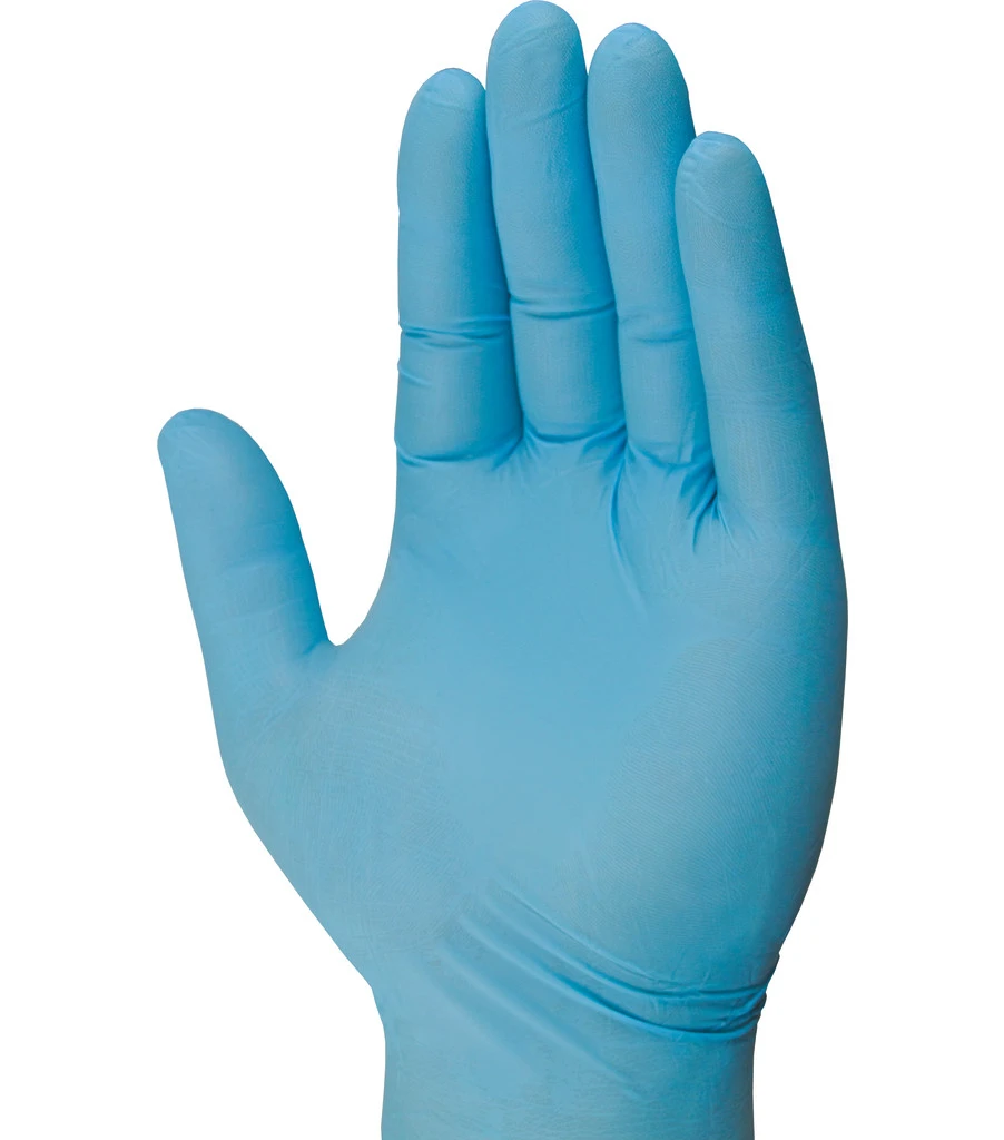 5 Mil Blue Nitrile Gloves (Pack Of 100) - Image 2