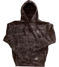 Pullover Hoodie - Black Camo
